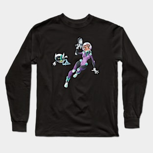 Space Girl Long Sleeve T-Shirt